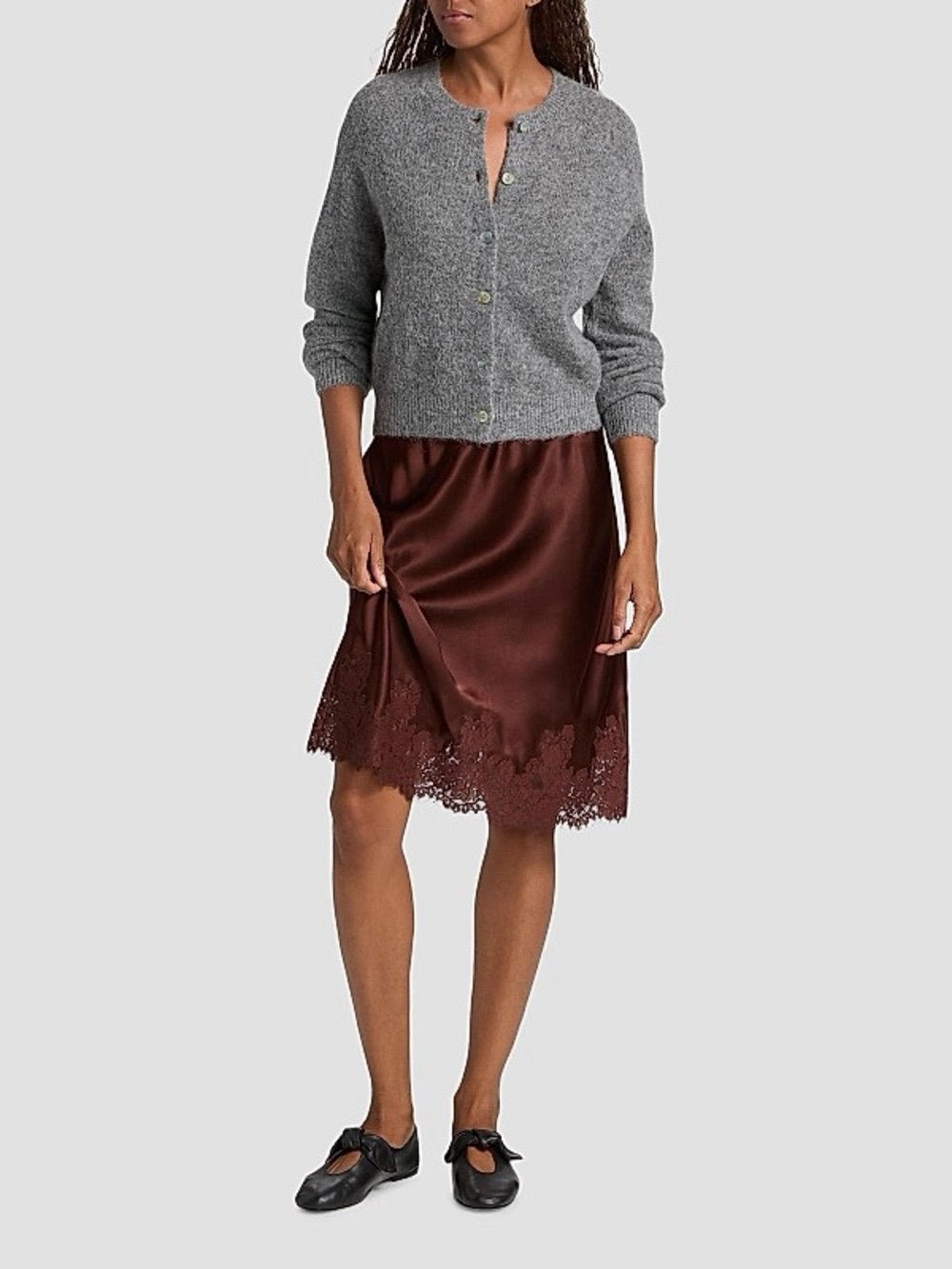 Doen Elowette Skirt in Cafe Brun size S, NWT